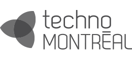 Logo de Techno Montréal, agence Espresso communication